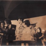 Immagini di Luciano Capponi sulla scena, 1968-1972