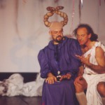 Antonio Arcari e Daniele Aldrovandi in una scena dello spettacolo Ulì e Pené